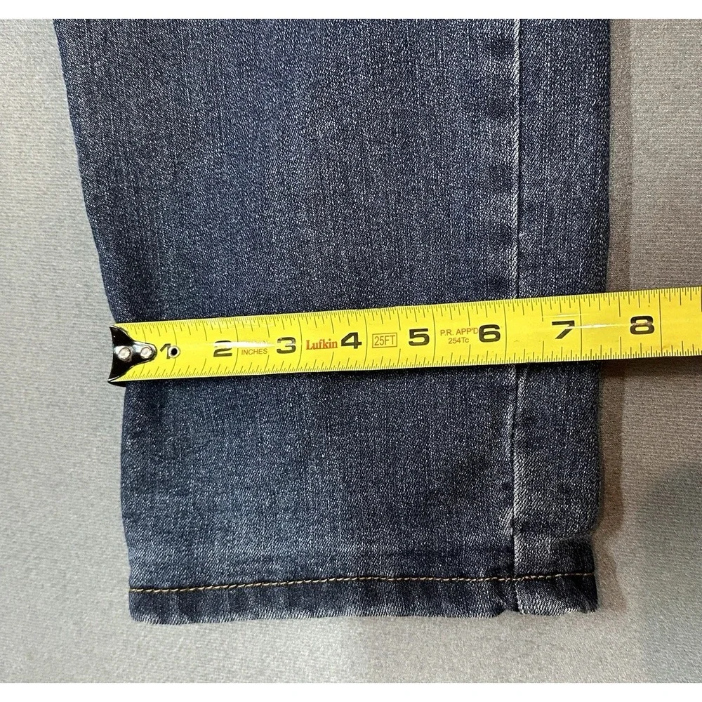Eddie Bauer Fleece Lined Jeans Mens Thermal Straight Fit Denim Size 34x34